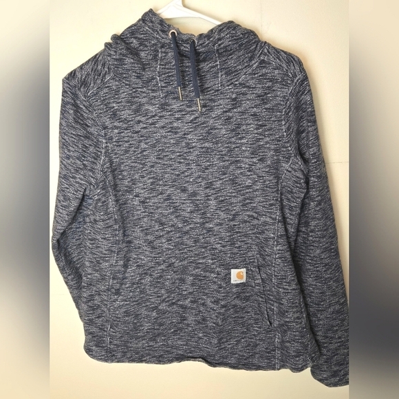 Women's Carhartt Pullover Cowlneck Sweatshirt, Size Small 4/6 - Picture 1 of 4
